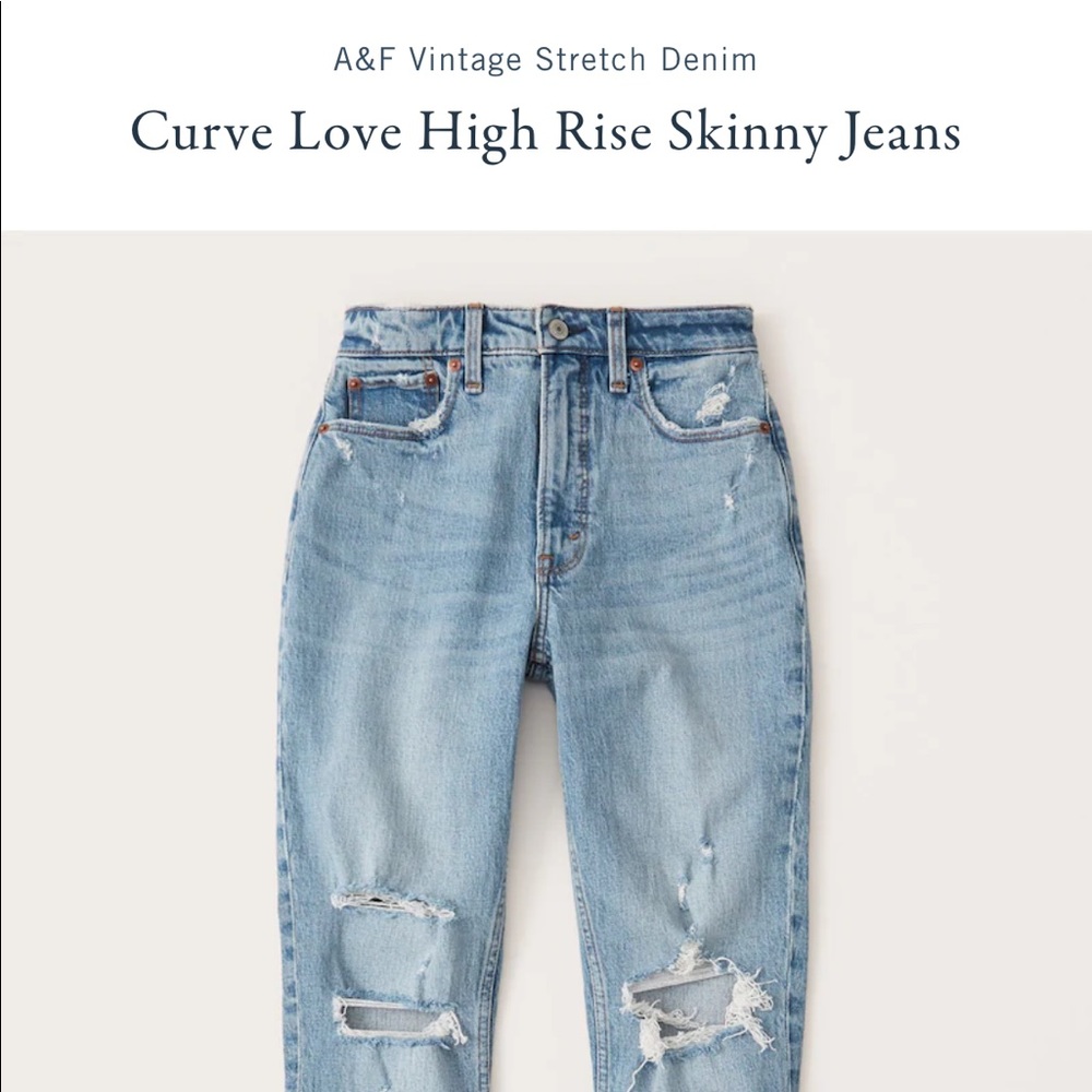Curve Love High Rise Skinny Jeans